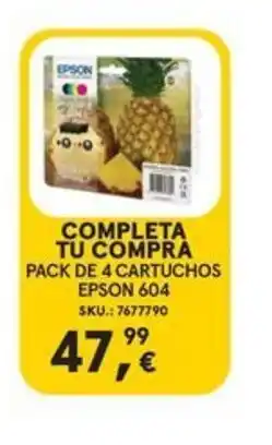 Worten Epson pack de 4 cartuchos epson 604 oferta