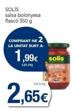 Keisy solís salsa bolonyesa oferta
