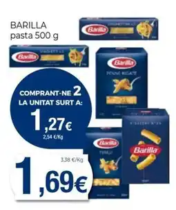 Keisy Barilla pasta oferta