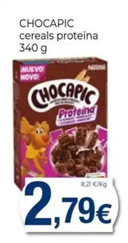 Keisy Chocapic cereals proteína oferta