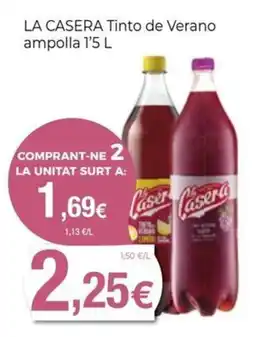 Keisy La Casera Tinto de Verano oferta