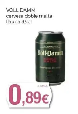 Keisy Voll Damm cervesa doble malta oferta