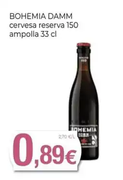 Keisy bohemia damm cervesa reserva 150 oferta