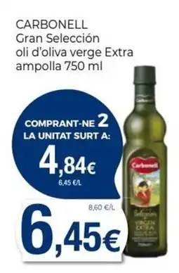 Keisy Carbonell oli d'oliva verge Extra oferta