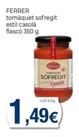 Keisy Ferrer tomàquet sofregit estil casolà oferta