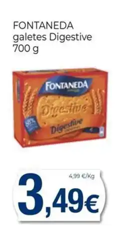 Keisy Fontaneda galetes Digestive oferta