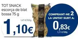 Keisy Tot snack escorça de blat bossa oferta