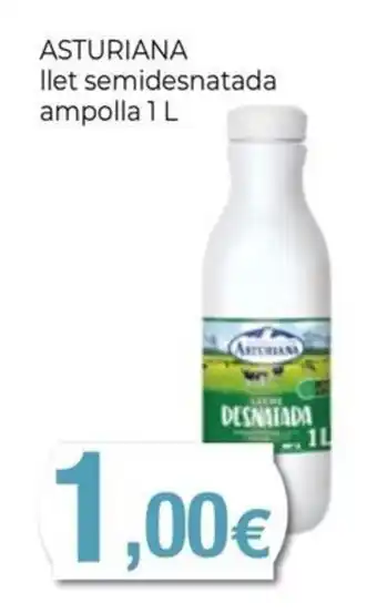 Asturiana llet semidesnatada