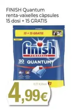 Keisy Finish Quantum renta-vaixelles càpsules oferta