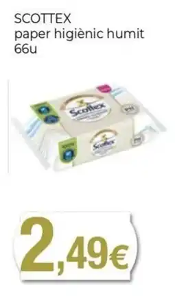 Keisy Scottex paper higiènic humit oferta