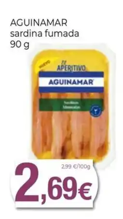 Keisy Aguinamar sardina fumada oferta