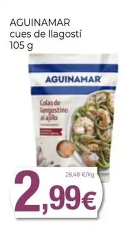 Keisy Aguinamar cues de llagostí oferta