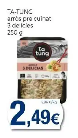 Keisy Ta tung arròs pre cuinat 3 delícies oferta