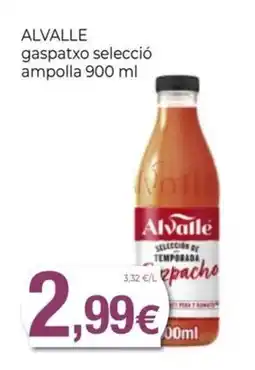 Keisy Alvalle gaspatxo selecció oferta