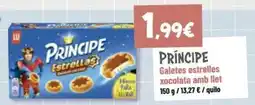 Keisy Príncipe galetes estrelles xocolata amb llet oferta