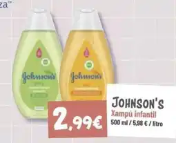 Keisy Johnson's xampú infantil oferta
