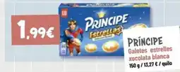 Keisy Príncipe galetes estrelles xocolata blanca oferta