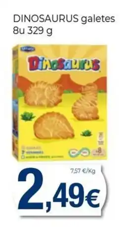 Keisy Dinosaurus galetes oferta
