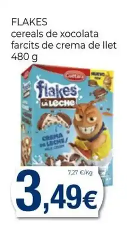 Keisy Cucalas flakes la leche oferta