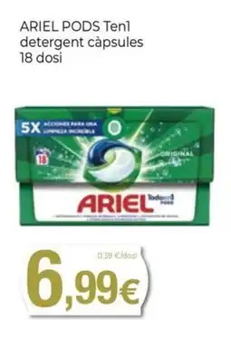 Keisy Ariel pods ten1 detergent capsules oferta