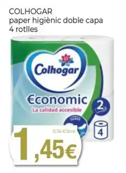 Keisy Colhogar paper higiènic doble capa oferta