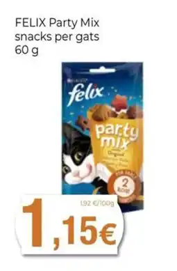 Keisy felix party mix snacks per gats oferta