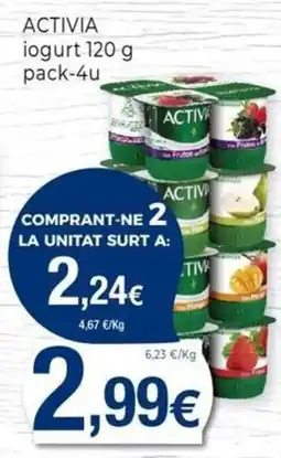 Keisy Activia iogurt oferta