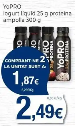 Keisy Yopro iogurt líquid oferta