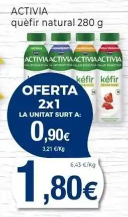 Keisy activia quèfir natural oferta