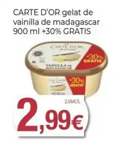 Keisy Carte d'or gelat de vainilla de madagascar oferta