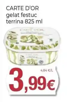 Keisy carte d'or gelat festuc terrina oferta