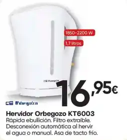 Hiper FROIZ Orbegozo KT6003 oferta