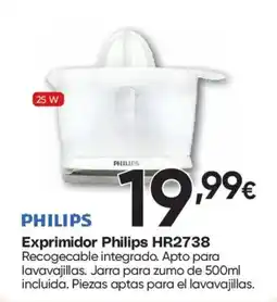 Hiper FROIZ Philips exprimidor hr2738 oferta