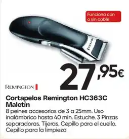 Hiper FROIZ Remington cortapelos hc363c maletin oferta