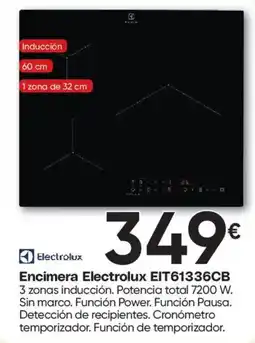 Hiper FROIZ Electrolux encimera eit61336cb oferta