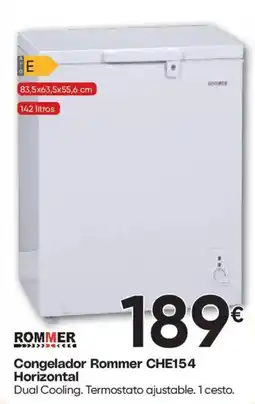 Hiper FROIZ Rommer congelador rommer che154 oferta