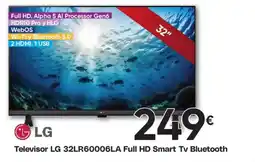 Hiper FROIZ LG Televisor LG 32LR60006LA Full HD Smart Tv Bluetooth oferta