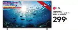 Hiper FROIZ LG televisor UHD 4K Smart Tv Bluetooth 43UA75006LA oferta