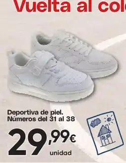 Hiper FROIZ Deportiva de piel oferta