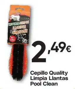 Hiper FROIZ Cepillo Quality Limpia Llantas Pool Clean oferta