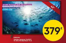 Hiper FROIZ Samsung Televisor Samsung TQ43Q7F 4K Ultra HD Qled Smart Tv IA oferta