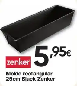 Hiper FROIZ zenker molde rectangular 25cm black oferta