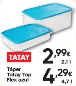 Hiper FROIZ Tatay táper tatay top flex azul oferta