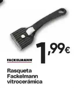 Hiper FROIZ Fackelmann rasqueta vitrocerámica oferta