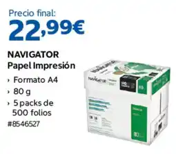 Costco Navigator papel impresión oferta