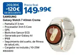 Costco samsung galaxy watch 7 40mm crema oferta