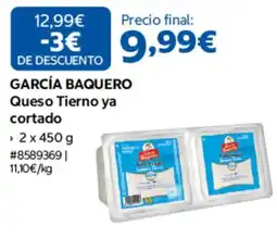 Costco García Baquero Queso Tierno ya cortado oferta