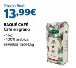 Costco Baqué café café en grano oferta
