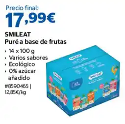 Costco Smileat puré a base de frutas oferta