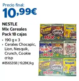 Costco Nestle mix cereales oferta